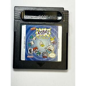 Nintendo Game Boy Rugrats Time Travelers Cartridge Authentic Tested Works